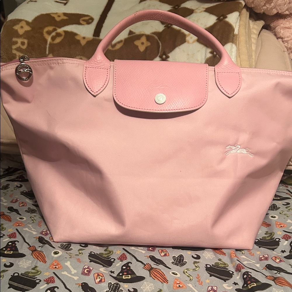 LongChamp Pink Tote Bag